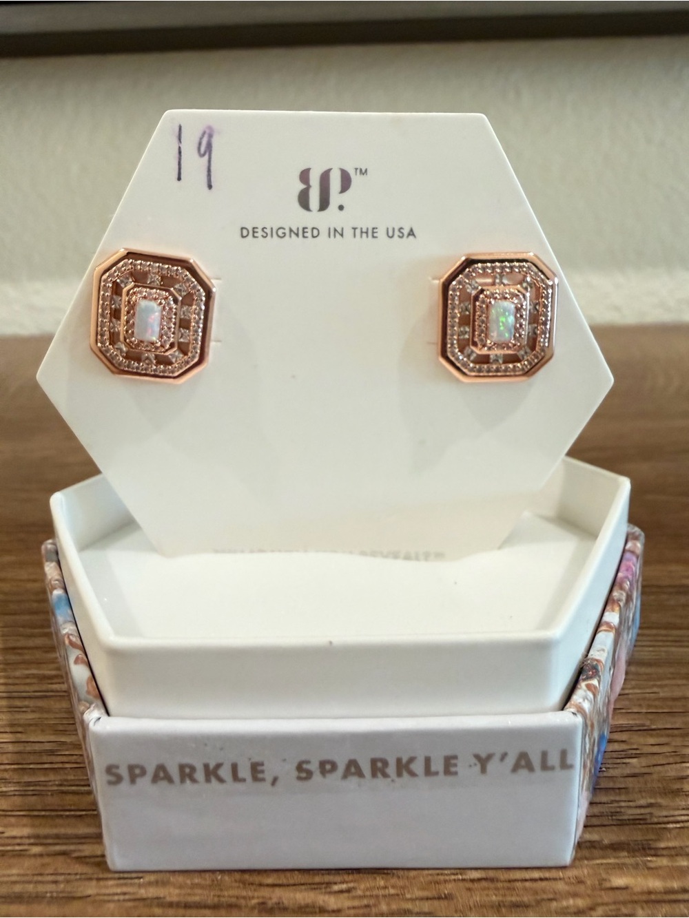 Bomb Party October 2025 “Nothing But Sparkle” Earrings